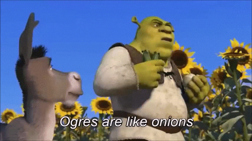 Giphy Shrek? Onions? No.